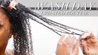 54 Updated Wash Day Routine 2013 quotNatural Hairquot [upl. by Nealah]