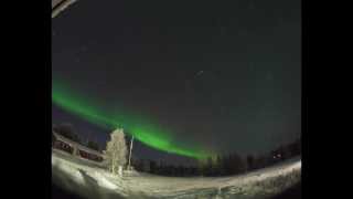 Aurora from Lapland Finland December 8 2013 [upl. by Orozco]