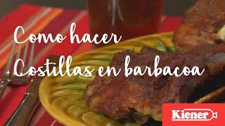 Como hacer Costillas en Barbacoa [upl. by Erina]