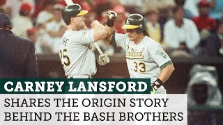 Carney Lansford on the origin of the Bash Brothers nicknames 89 World Series  NBC Sports CA [upl. by Noman]