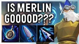 THIS IS THE MOST FUN MAGE TO PLAY IN SMITE  Merlin Mid Ranked Conquest [upl. by Nodnrb]