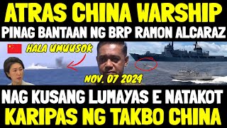 CHINA NAVY WARSHIP TUMAKBO LALAYAS KA O BOBOMBAHIN KA NAMIN MISSILE SPIKE ATRAS CHINA NADUWAG E [upl. by Lim]