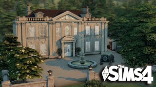 14 Nettle Lane Mansion  The Sims 4 CC build [upl. by Enixam]