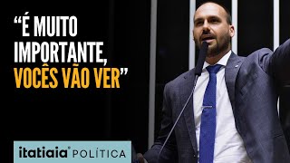 EDUARDO BOLSONARO PEDE PARA QUE PESSOAS BAIXEM VPN APÓS FECHAMENTO DO X ANTIGO TWITTER NO BRASIL [upl. by Zamora91]