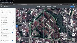 Tutotial Membuat Jalur Terbang Menggunakan Dronedeploy [upl. by Meehar]