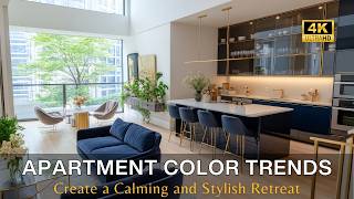 Top Color Trends for Small Apartment Interior Create a Calming and Stylish Retreat [upl. by Rimidalb]