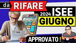 DA RIFARE ✅ NUOVO ISEE a GIUGNO 2024 ➡ RICALCOLO PATRIMONIO A PAGAMENTO ecco TUTTE LE NOVITà [upl. by Yelyak]