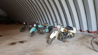 Meacham Barn Find Auction Massey Harris Tractors Indian Motorcycles amp Collector Cars [upl. by Holli]