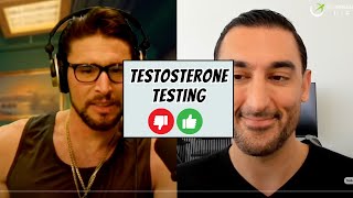 Testosterone Lab Results  Whats Normal Whats Not Use THIS Test [upl. by Eanyl]