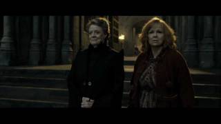 Harry Potter and the Deathly Hallows part 2  Boom and Piertotum Locomotor scene Dutch HD [upl. by Xuagram548]