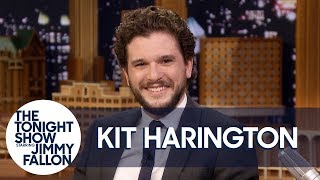 Spoiler Alert Kit Harington Nods and Winks His Way Through Game of Thrones Rumors [upl. by Bendix562]