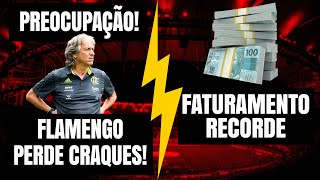 O FLAMENGO PERDE CRAQUES  FATURAMENTO RECORDE  MANTO NO VÍDEO [upl. by Scarrow889]