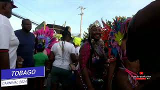 2024 TOBAGO CARNIVAL SCARBOROUGH [upl. by Atimed]