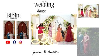 Jerin amp Anitta wedding dance [upl. by Hcire684]