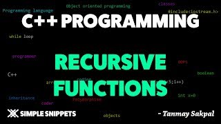 Recursive Functions in C with Example Program amp Explanation [upl. by Folger274]