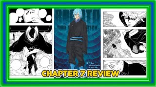 Two Blue Vortex Chapter 7 Review  Boruto Vs Mitsuki  Snake Sage Mode  Omnipotence Irreversible [upl. by Ramo]