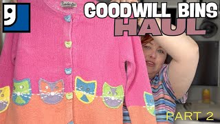 Bins Haul  Goodwill Outlet  Vintage Goodies  Spent 65 with a 1100 Resell Value  Part 2 of 2 [upl. by Ssilb]