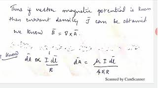 Scalar and Vector Magnetic Potential  Electromagnetics EE 302  KTU Syllabus [upl. by Gwenore]