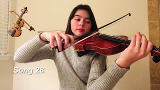 Gaining Jehovah’s Friendship  Song 28 Violin  Sing our Joyfully to Jehovah [upl. by Emma]