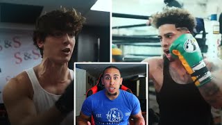 Comparing Austin McBroom amp Bryce Hall SPARRING FOOTAGE Bryce is in TROUBLE [upl. by Cindee196]