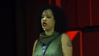 Funky Bindi Queen Really  AROONA BHAT  TEDxNitteDU [upl. by Shyamal]