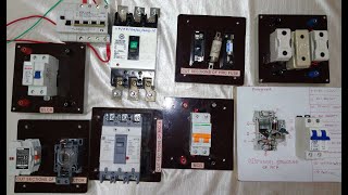 Switchgears in Laboratory Practical No  02Switchgear amp Protection [upl. by Nauqad]