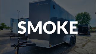 7x14 Cross Cargo Trailer Smoke [upl. by Lorre]