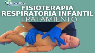 FISIOTERAPIA INFANTIL RESPIRATORIA  TRATAMIENTO BRONQUITIS  Fisiolution [upl. by Nigrom]