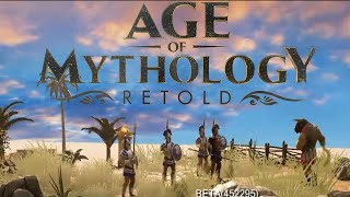 First 5 campaign missions  Age of Mythology Retold beta [upl. by Edi573]