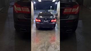 2012 BMW 750i Rear Muffler Delete Small Rev N63 [upl. by Misaq427]