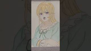 Drawing Erina Nakiridrawing foodwars viralshort [upl. by Einnad]