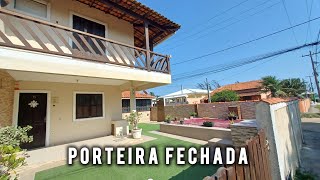 LINDA CASA À VENDA EM ARARUAMA PRAIA SECA PORTEIRA FECHADA A 150 METROS DO MAR [upl. by Aicrop]