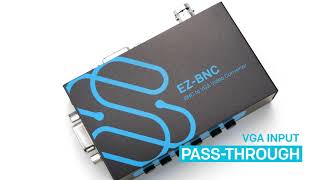 EZBNC  BNC to VGA converter [upl. by Hoem]