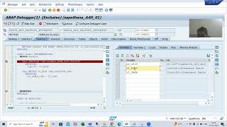 93  ABAP OOPS  ALV by CLSALVTABLEFactory Method  PF Status and User Command Part4 [upl. by Eidnam]