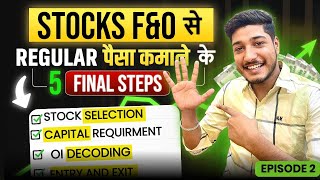 Complete Roadmap For Stock FampO Trading  Episode 2  Earn Money From Stock Trading sharemarket [upl. by Blen]