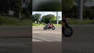 Honda VFR750F Mexico Top Speed Run [upl. by Enaffit]