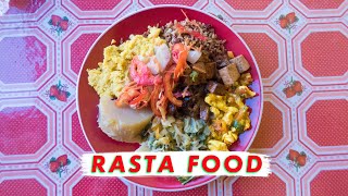 Rasta Vegan Food in Jamaica [upl. by Dela163]