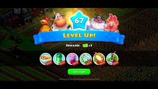 TOWNSHIP Gameplay Level 67  1 [upl. by Yttap731]