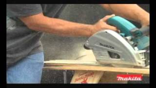 Makita SP6000K1 612quot Plunge Circular Saw with 55quot Guide Rail  Wholesalepowertoolscom [upl. by Sirraf564]