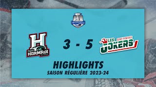 Anglet Hormadi 35 Jokers de CergyPontoise  Highlights  Synerglace Ligue Magnus 202324 [upl. by Reiche]