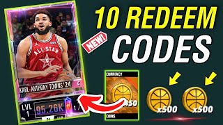 ⚠️NEW CODES⚠️ NBA 2K MOBILE CODES 2024  NBA 2K MOBILE REDEEM CODES  CODES FOR NBA 2K MOBILE [upl. by Akinorev]