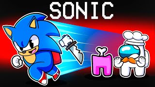 Devenir la FAMILLE SONIC sur Among US [upl. by Eninej]