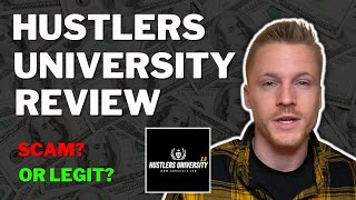 My Honest Review Of Hustlers University Is It Legit [upl. by Eninej]