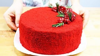 Торт quotКРАСНЫЙ БАРХАТquot мой любимый рецепт Red velvet cake [upl. by Adym207]