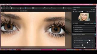 PortraitPro 15 Focusing on the Eyes Only [upl. by Lean]