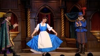 FULL Beauty and the Beast show in Fantasy Faire at Disneyland [upl. by Meece]