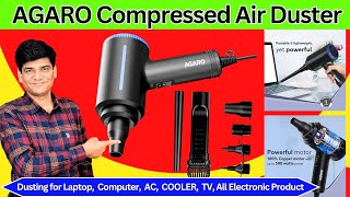 Agaro Compressed Air Duster  Air Duster  High Presser Air Duster [upl. by Eiramyelhsa324]