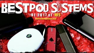 BEST VAPE POD SYSTEMS of 2017 at MFS Vape Pod System Overview [upl. by Turne]