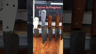 Knives In Various Stages Of Progress [upl. by Mackey]