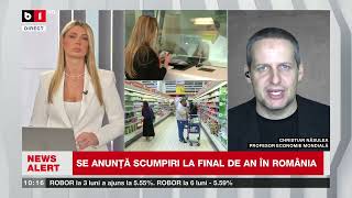 CH NĂSULEA PROF EC MOND DESPRE SCUMPIRILE DE LA FINAL DE AN ȘI AVERTISMENTUL BNRȘtiri B1TV [upl. by Reivad476]